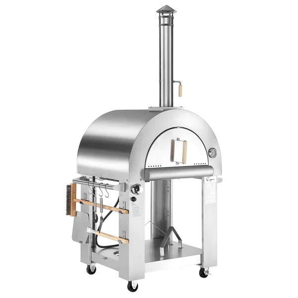 Empava Outdoor Wood Fired and Gas Pizza Oven