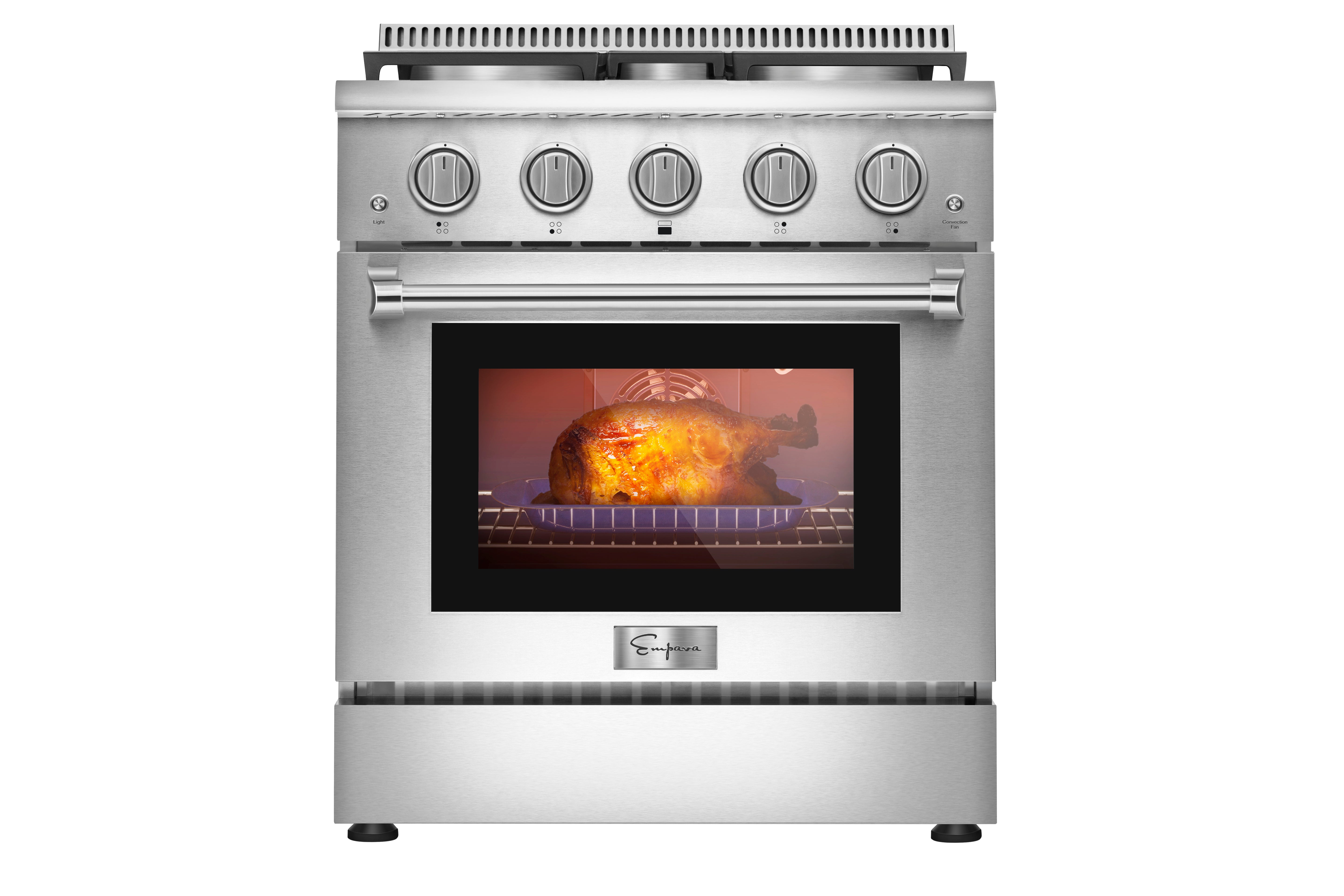 Empava 30 inch Freestanding Range Gas Cooktop and Oven