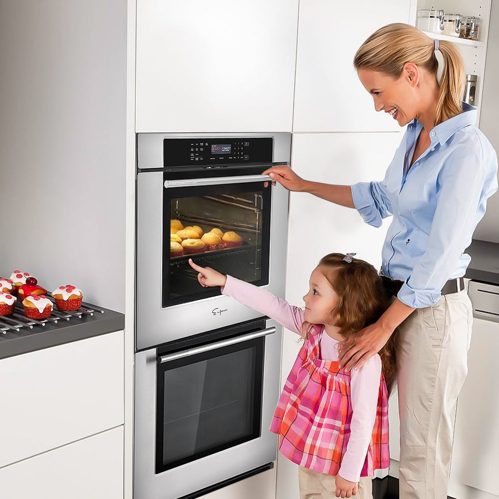 Empava 30 inch Electric Double Wall Oven