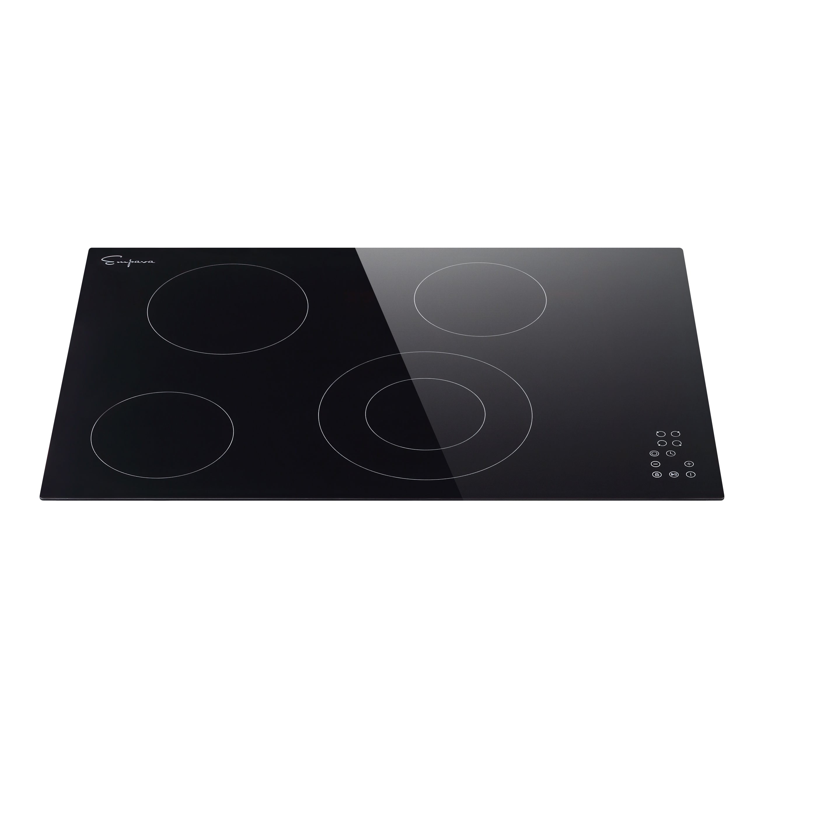 Empava 30 inch Black Electric Radiant Cooktop