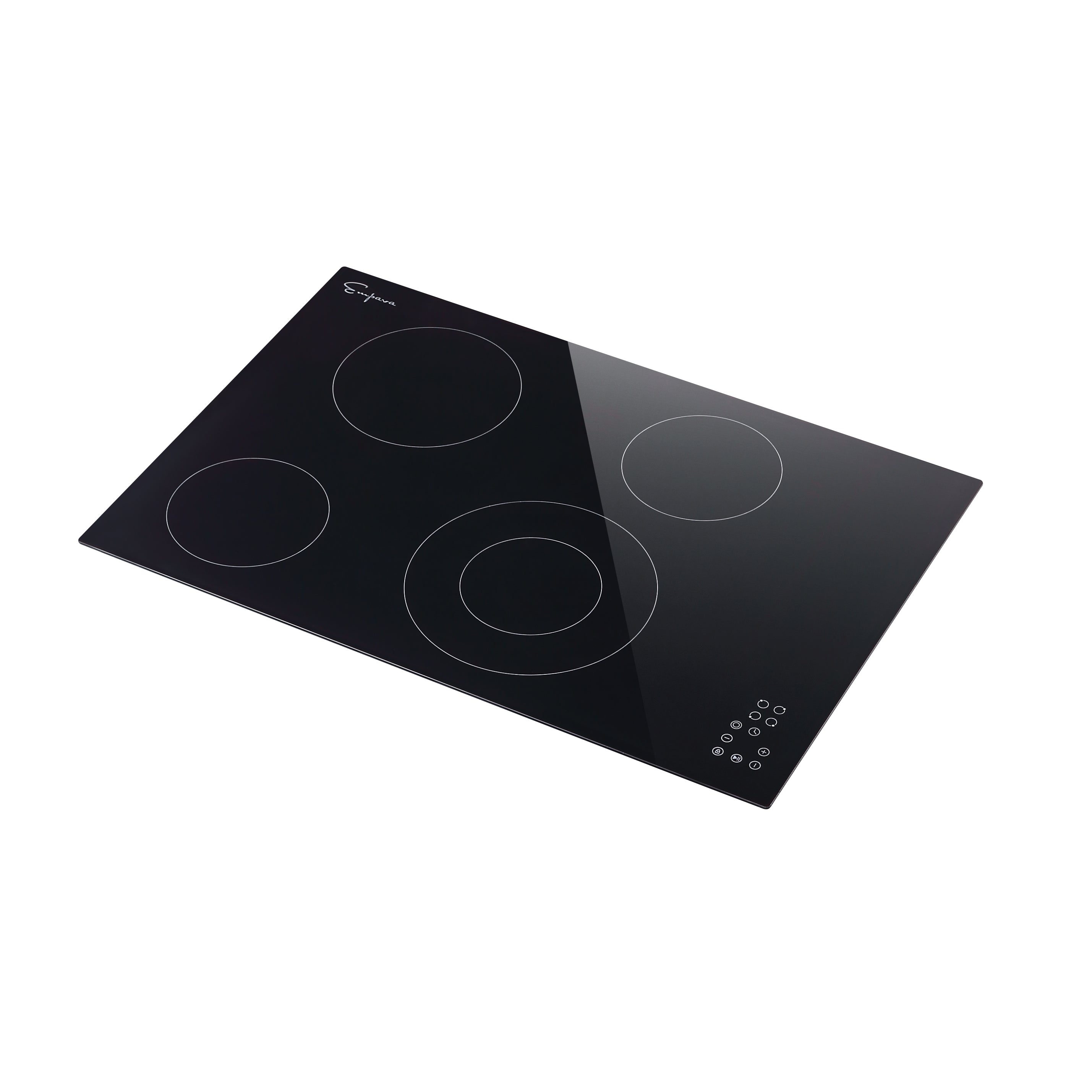 Empava 30 inch Black Electric Radiant Cooktop