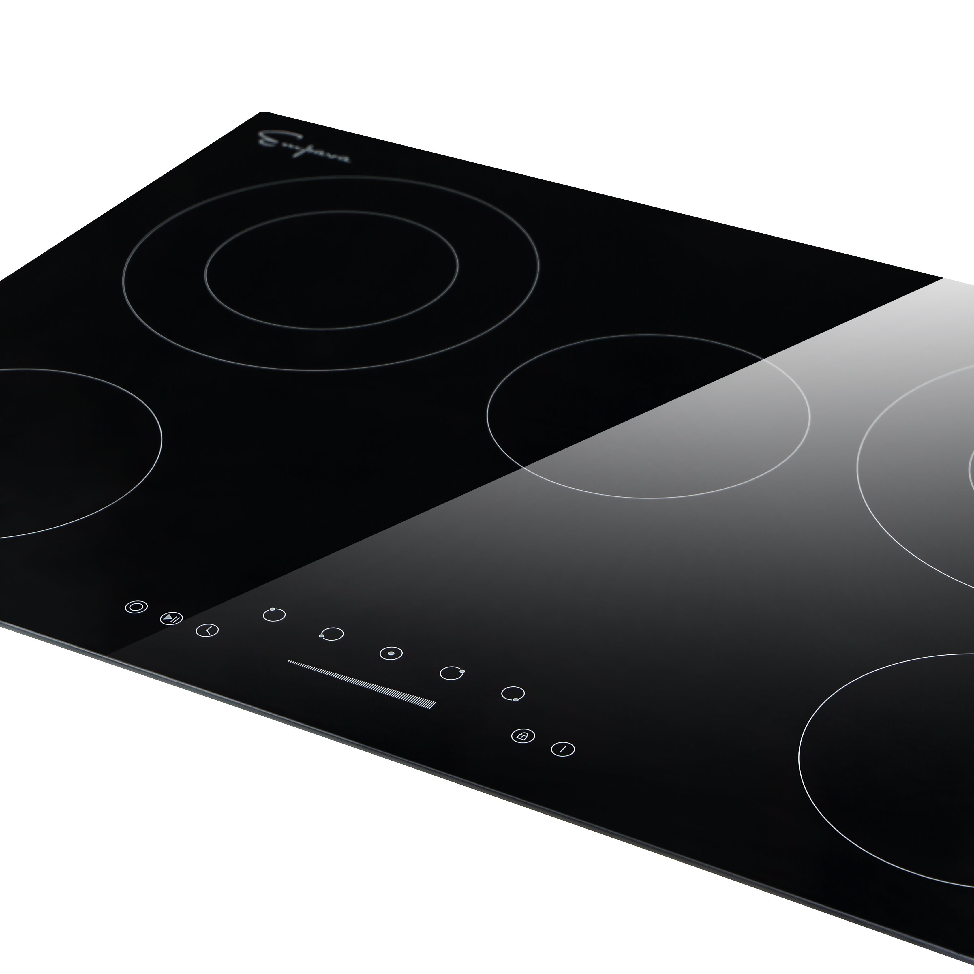 Empava 30 inch Black Electric Radiant Cooktop