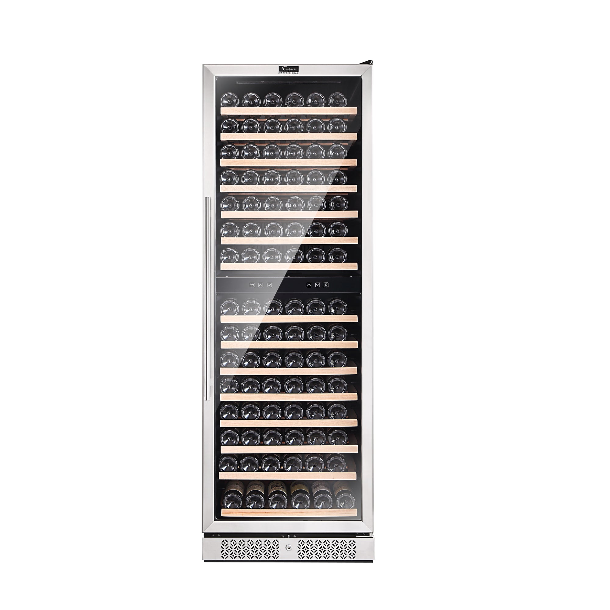 Empava WC08D Dual Zone Wine Cooler 70 Inch Tall Wine Fridge