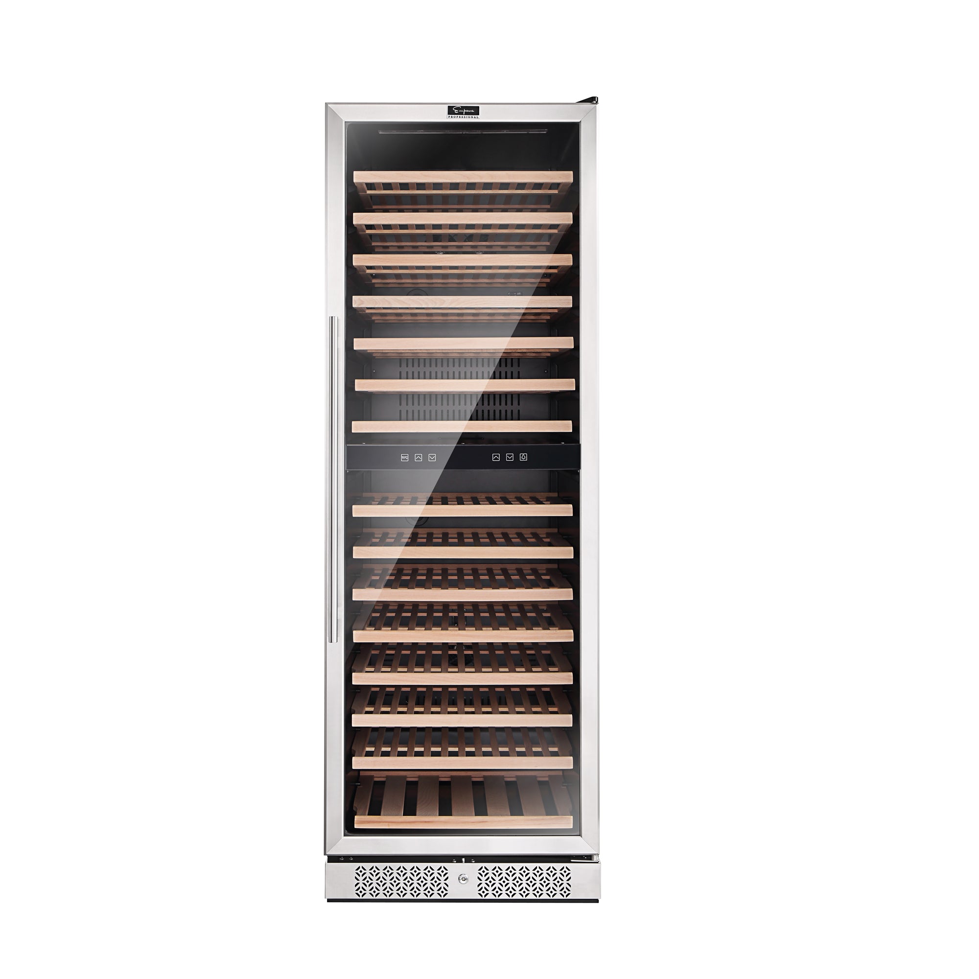 Empava WC08D Dual Zone Wine Cooler 70 Inch Tall Wine Fridge