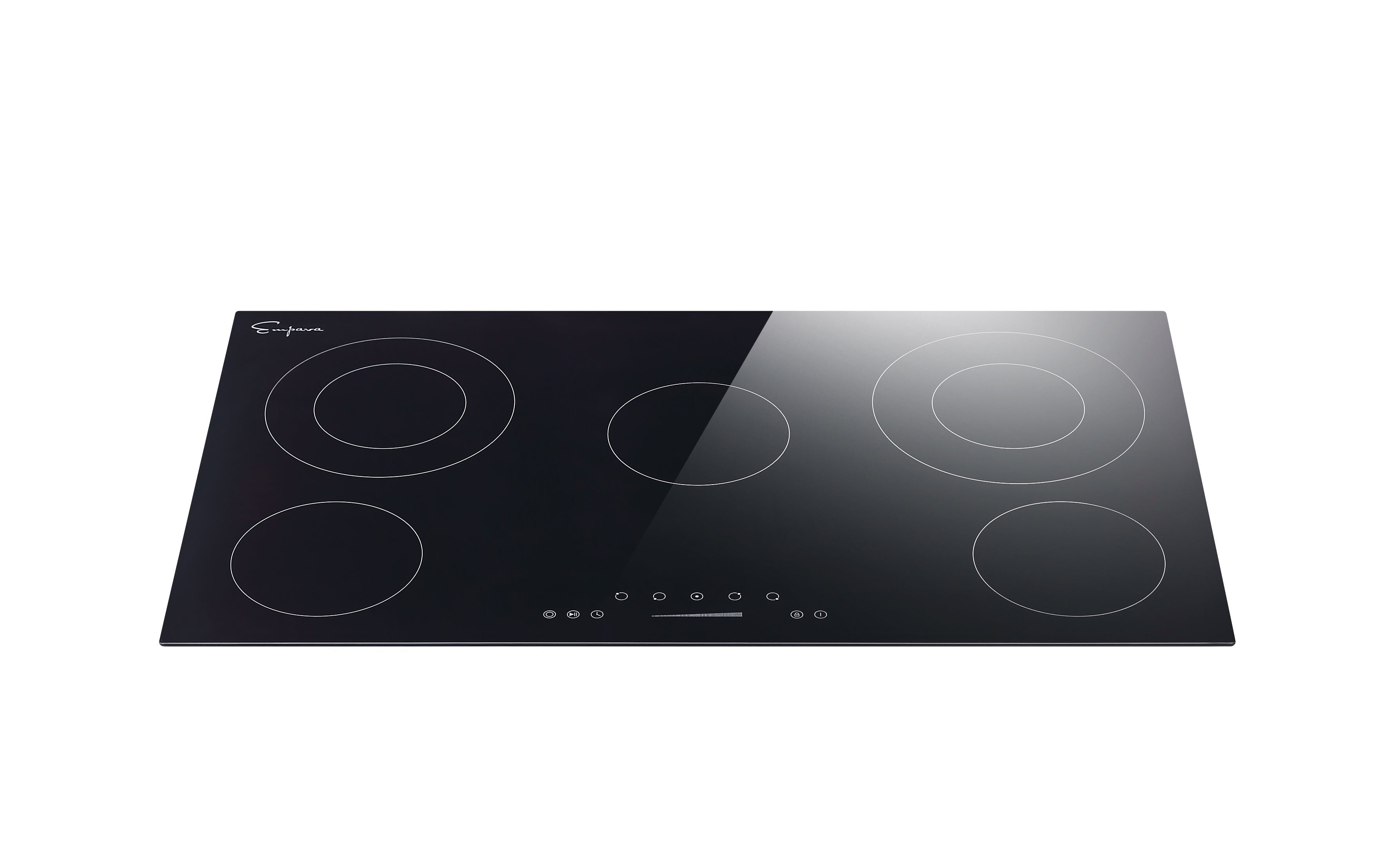 Empava 36 inch Black Electric Radiant Cooktop