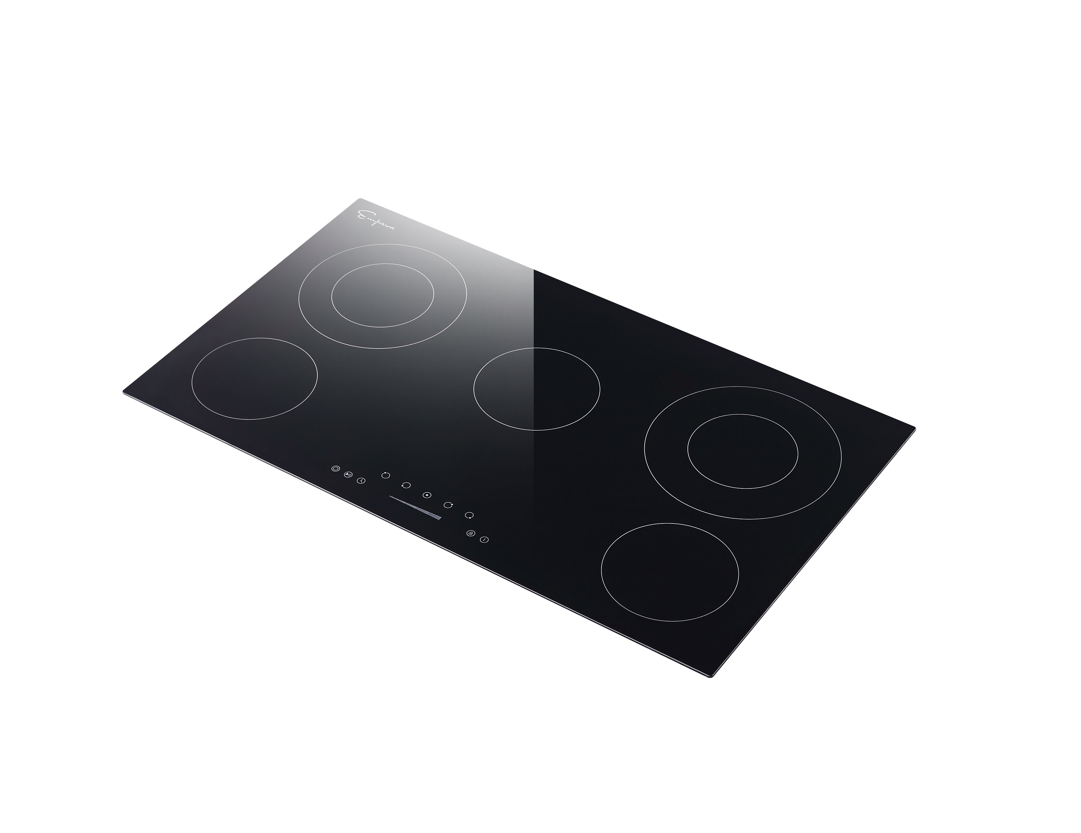 Empava 36 inch Black Electric Radiant Cooktop