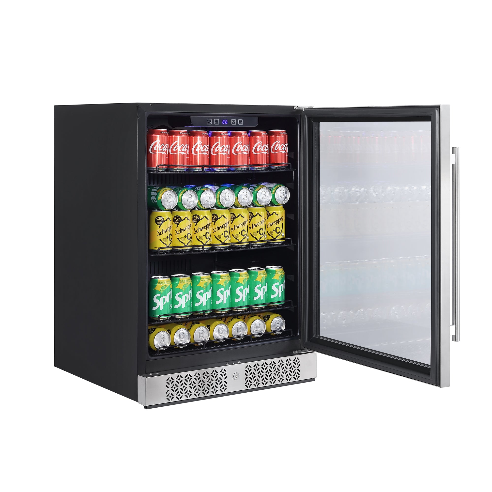 Empava 24 Inch Freestanding & Built-in Beverage Fridge