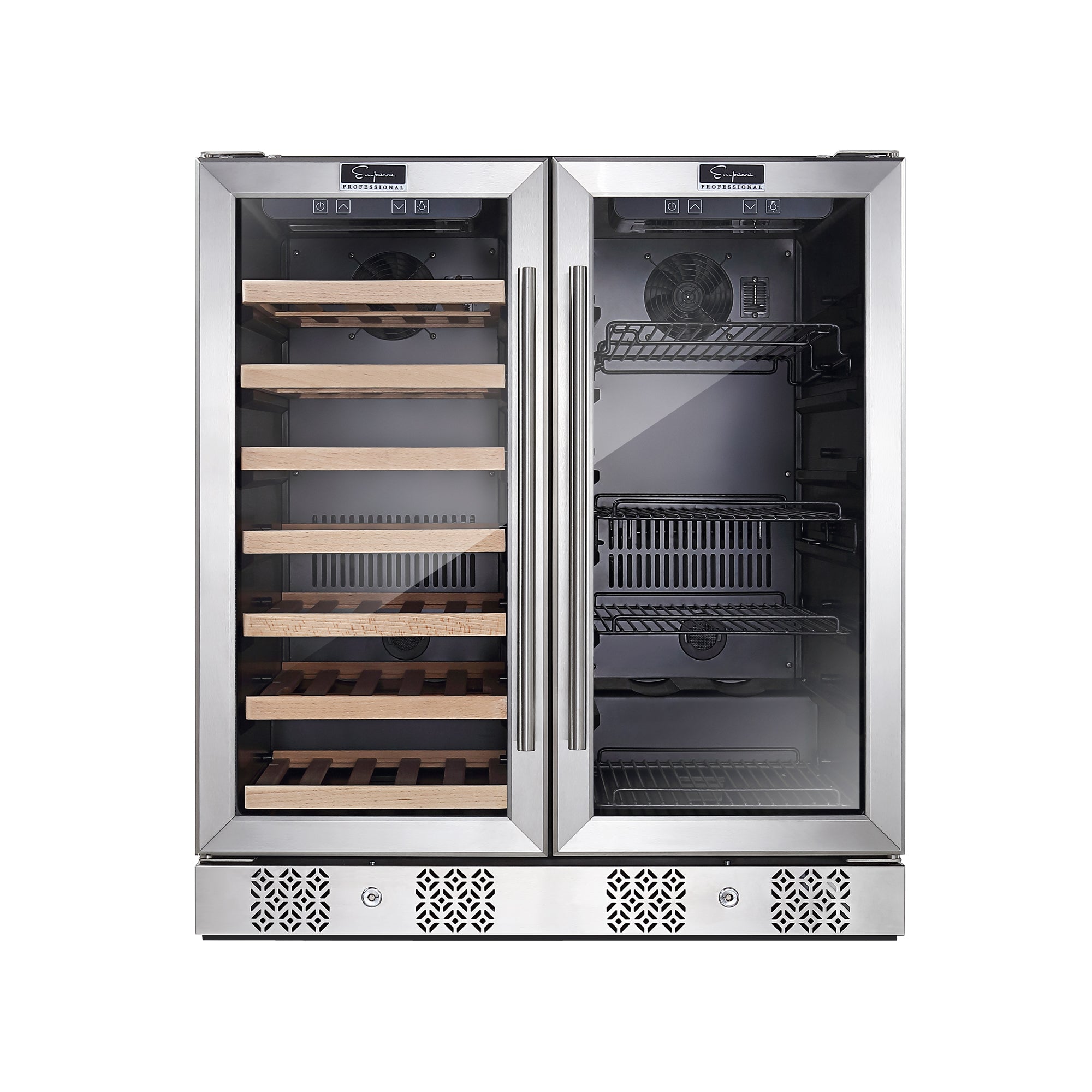 Empava Dual Zone Wine Cooler & Beverage Fridge