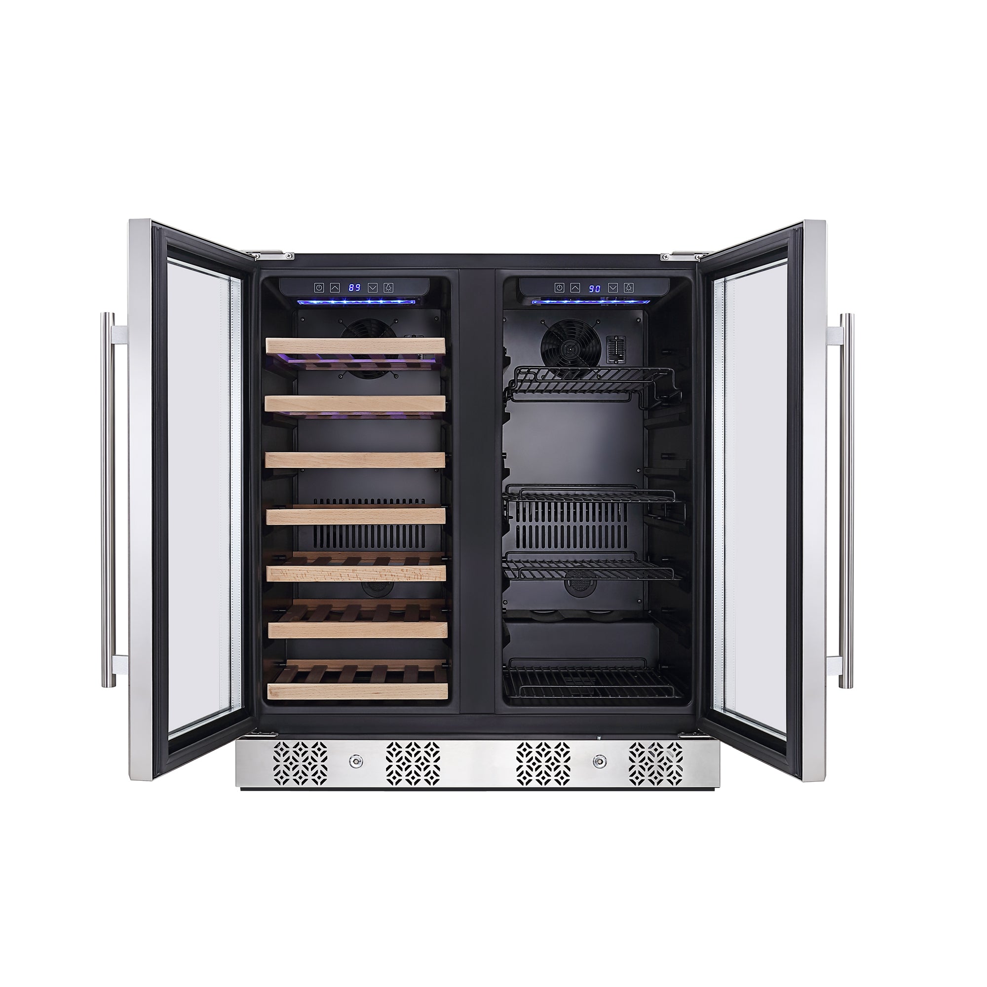 Empava Dual Zone Wine Cooler & Beverage Fridge