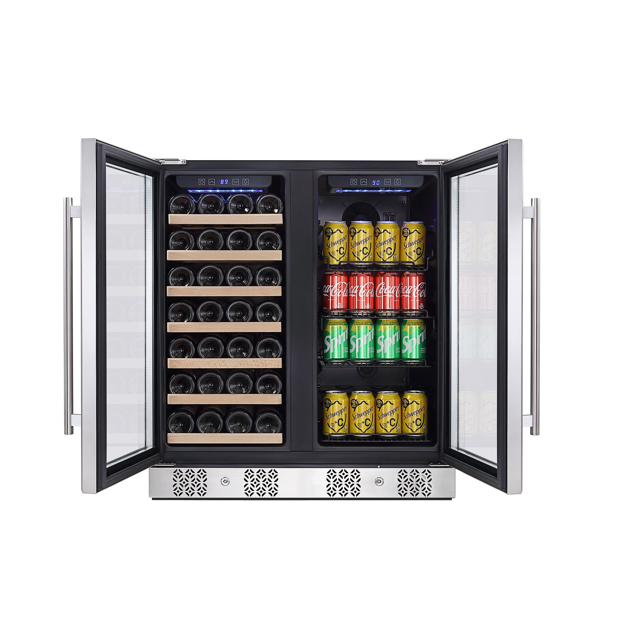 Empava Dual Zone Wine Cooler & Beverage Fridge