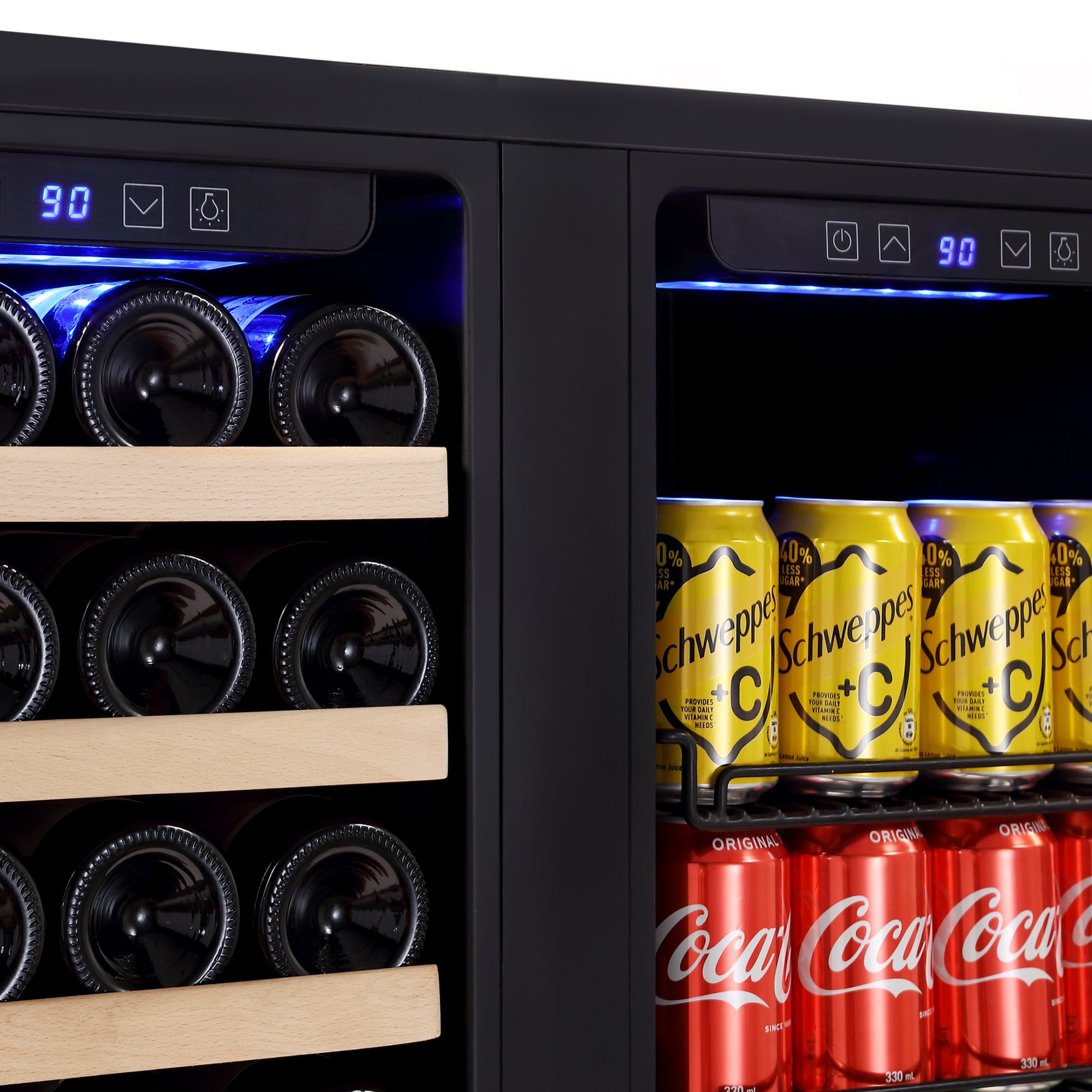 Empava Dual Zone Wine Cooler & Beverage Fridge