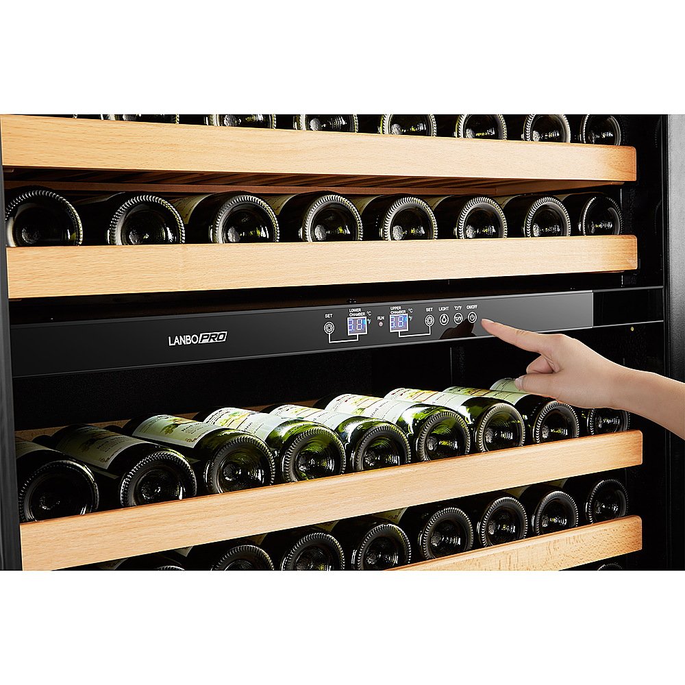 CC Lanbo Pro 287 bottles dual zone wine cooler - LP328D 6