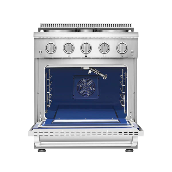 Empava 30 inch Freestanding Range Gas Cooktop and Oven