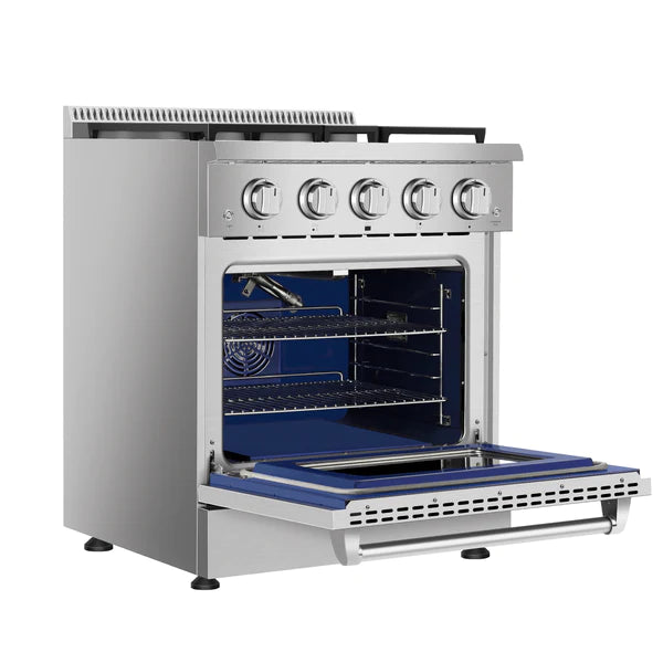 Empava 30 inch Freestanding Range Gas Cooktop and Oven