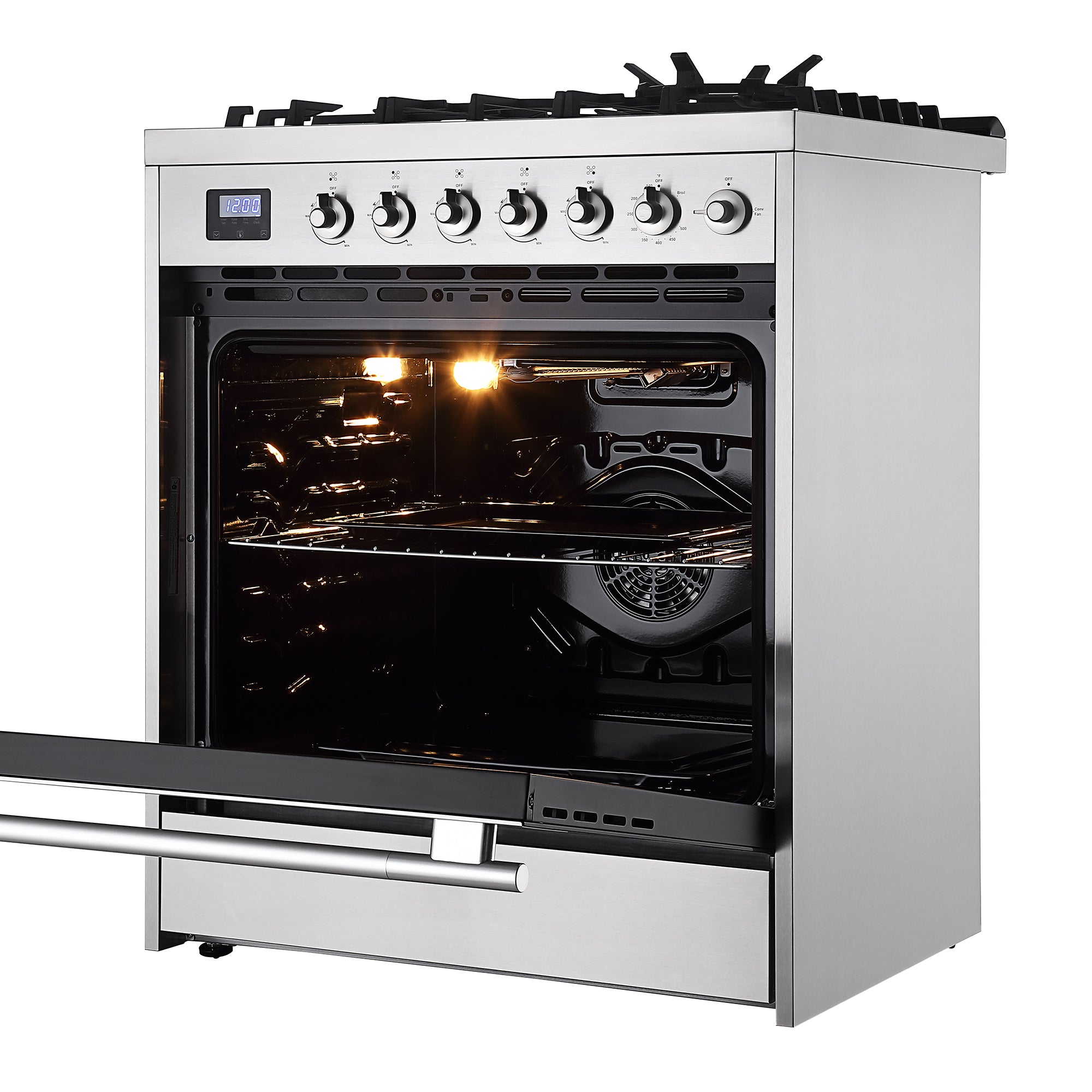 Empava 30 inch Freestanding Range Gas Cooktop And Oven