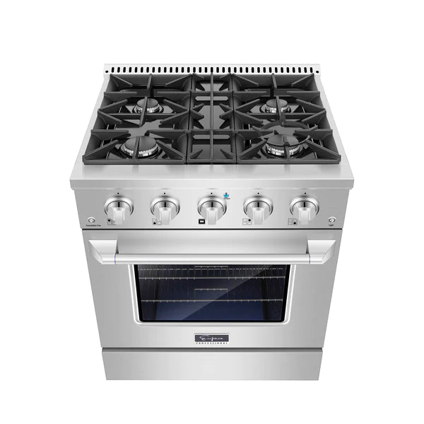 Empava 30 inch Pro-Style Slide-In Single Oven Gas Range