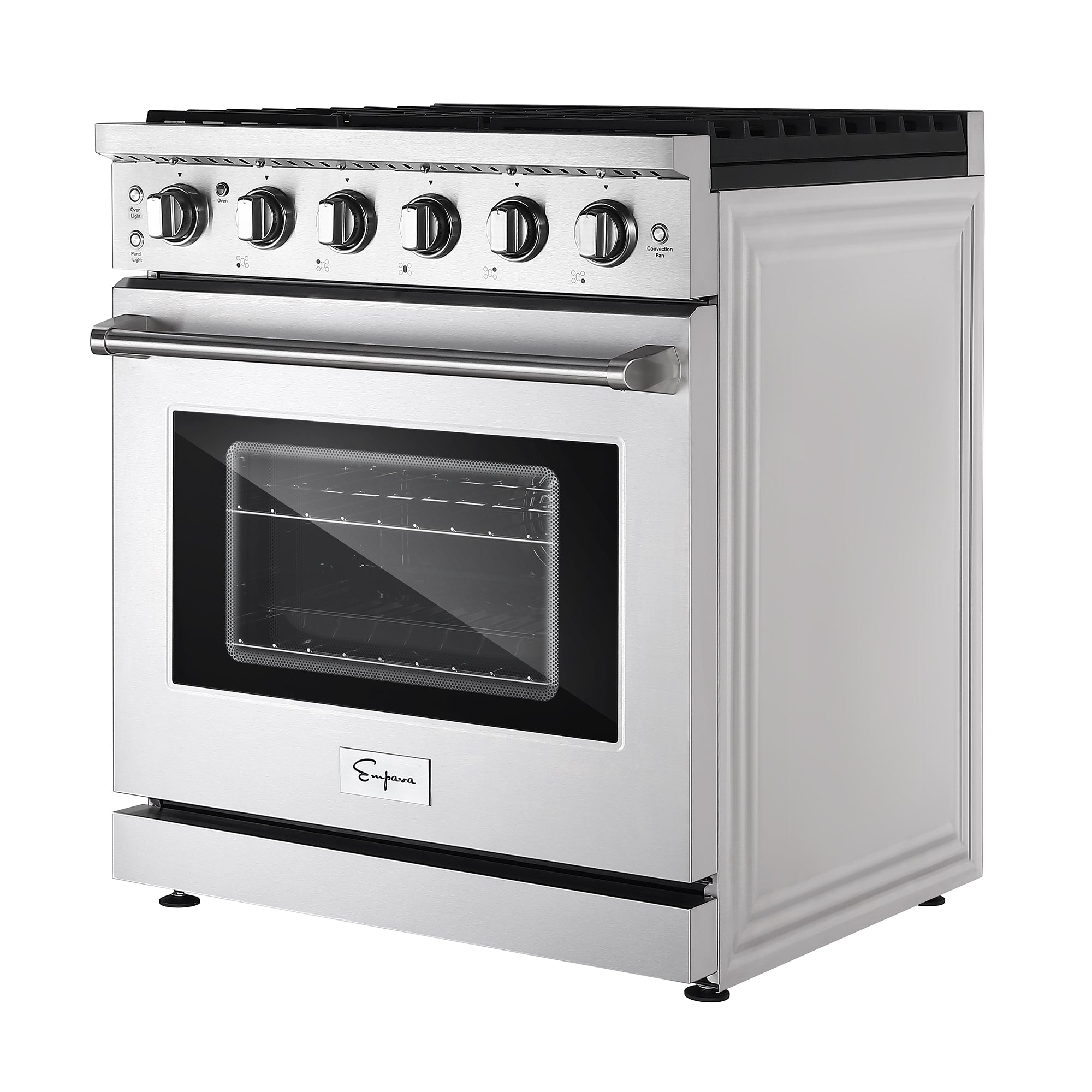 Empava 30 inch Pro-Style Slide-in Single Oven Gas Range