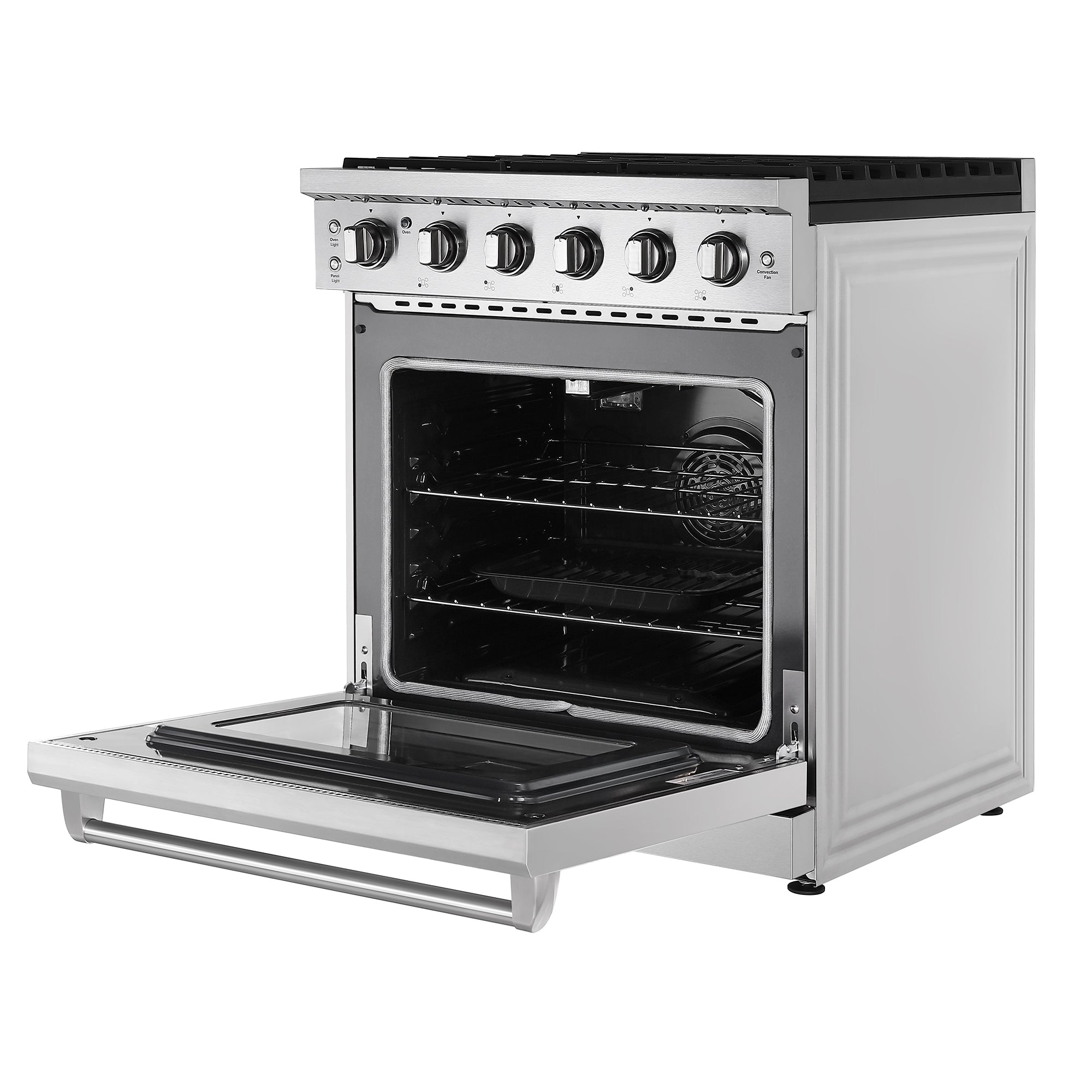 Empava 30 inch Pro-Style Slide-in Single Oven Gas Range