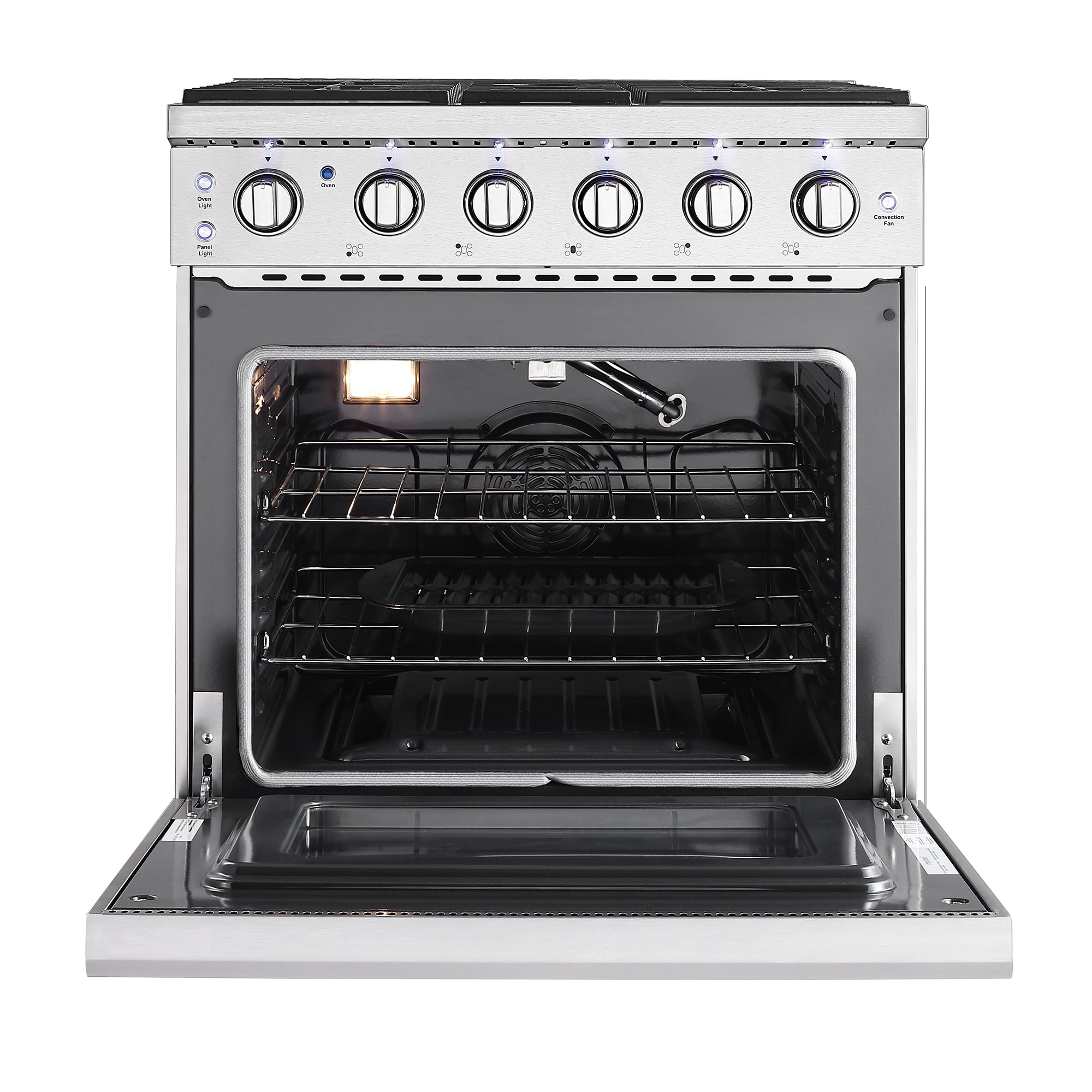 Empava 30 inch Pro-Style Slide-in Single Oven Gas Range