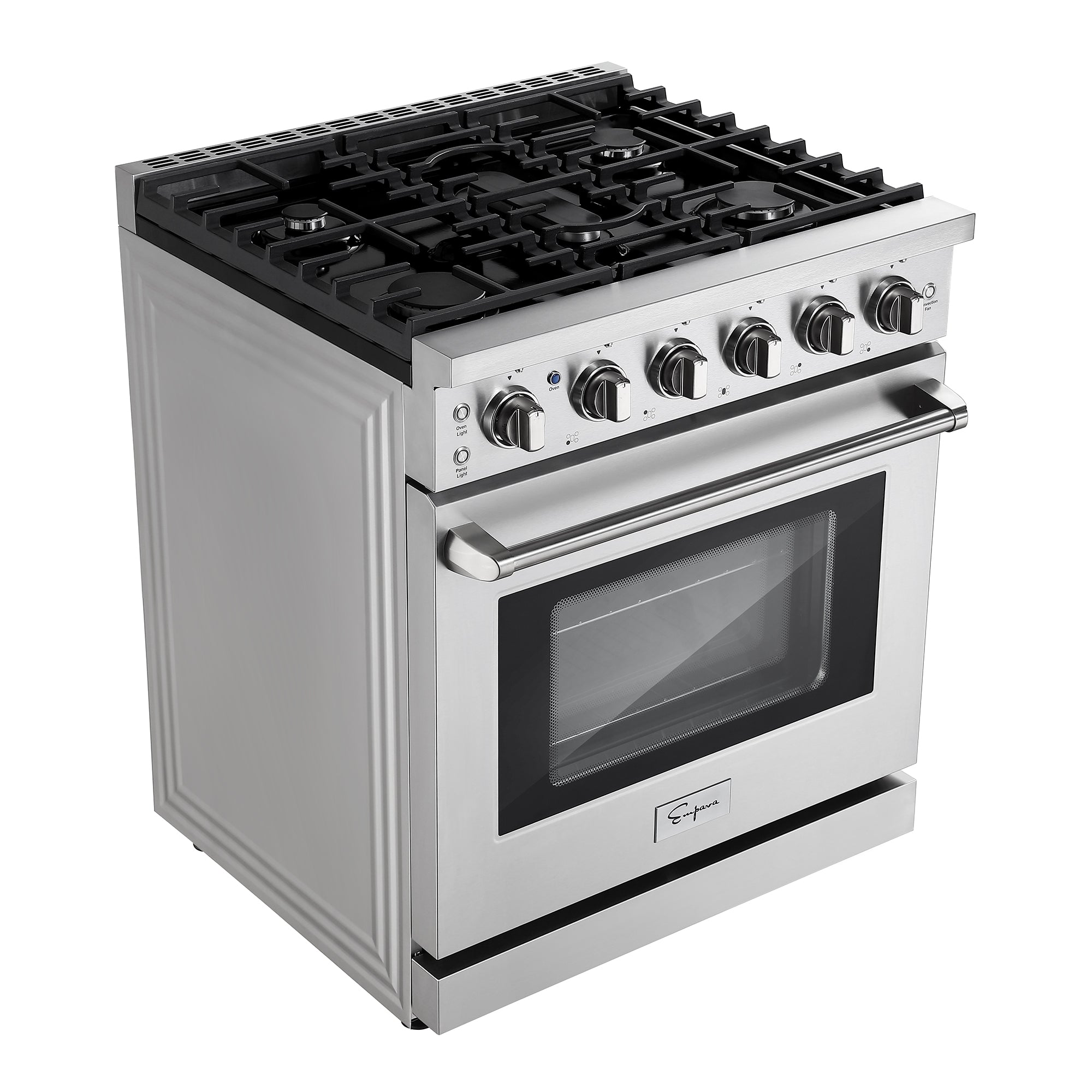 Empava 30 inch Pro-Style Slide-in Single Oven Gas Range