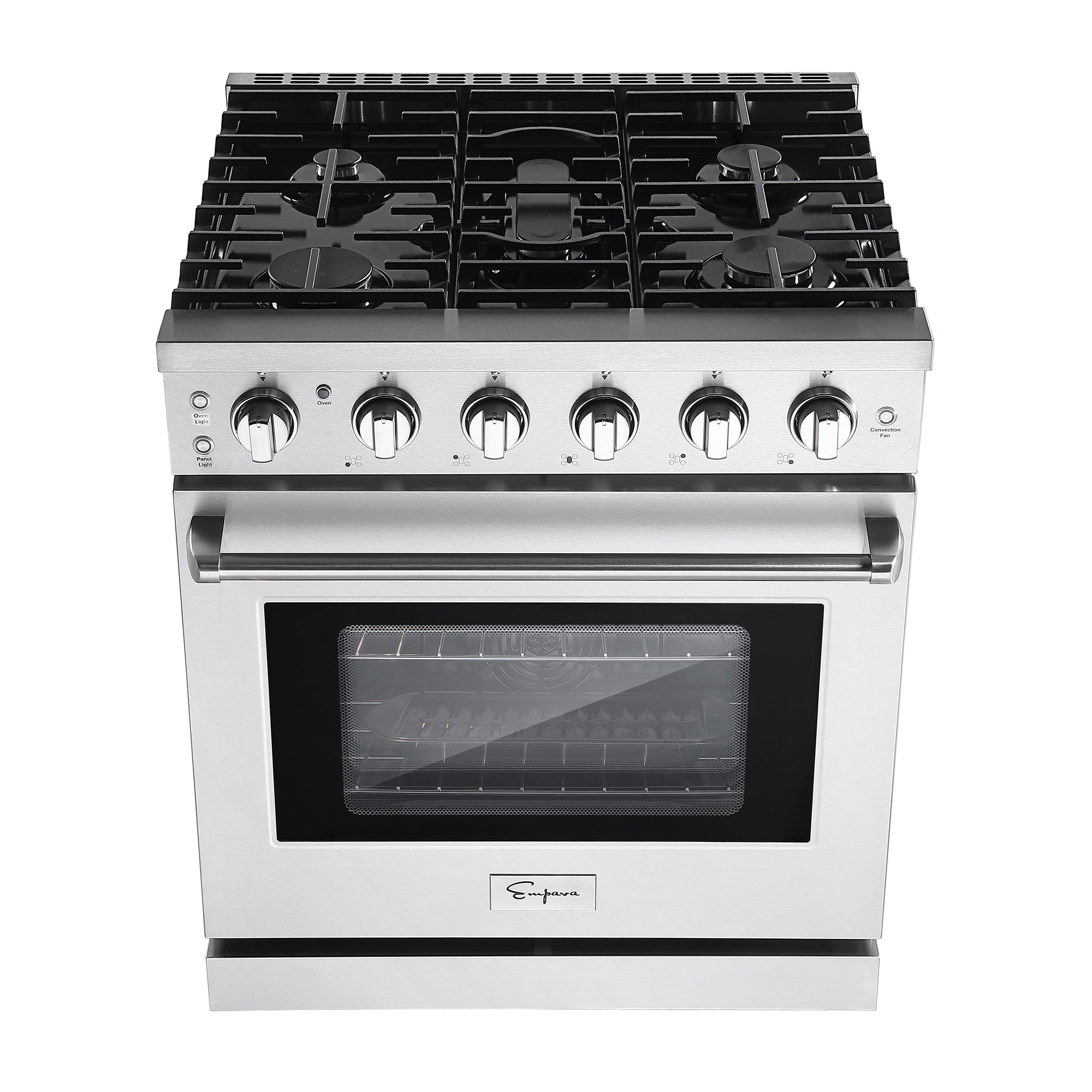 Empava 30 inch Pro-Style Slide-in Single Oven Gas Range