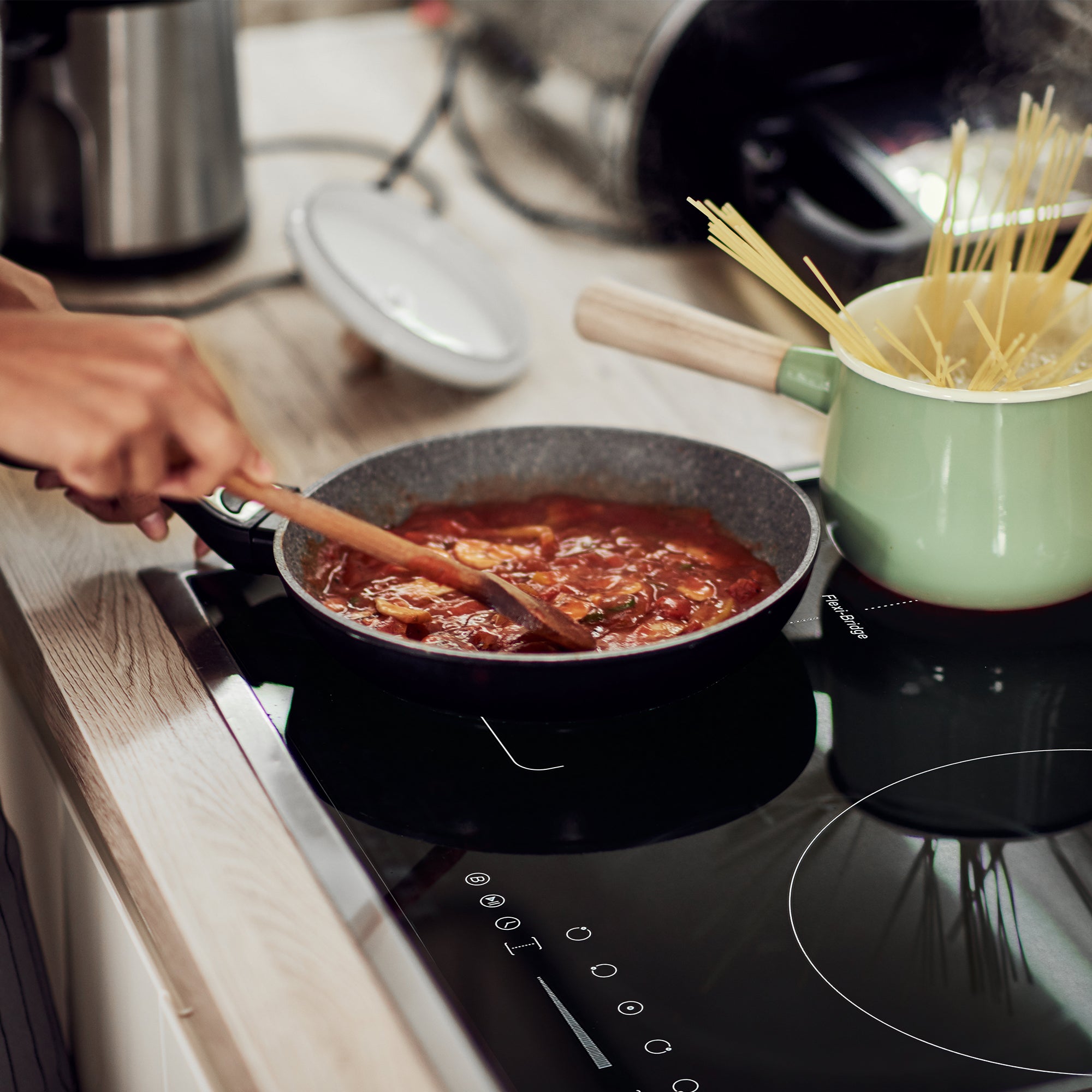 Empava 36 inch Black Electric Stove Induction Cooktop