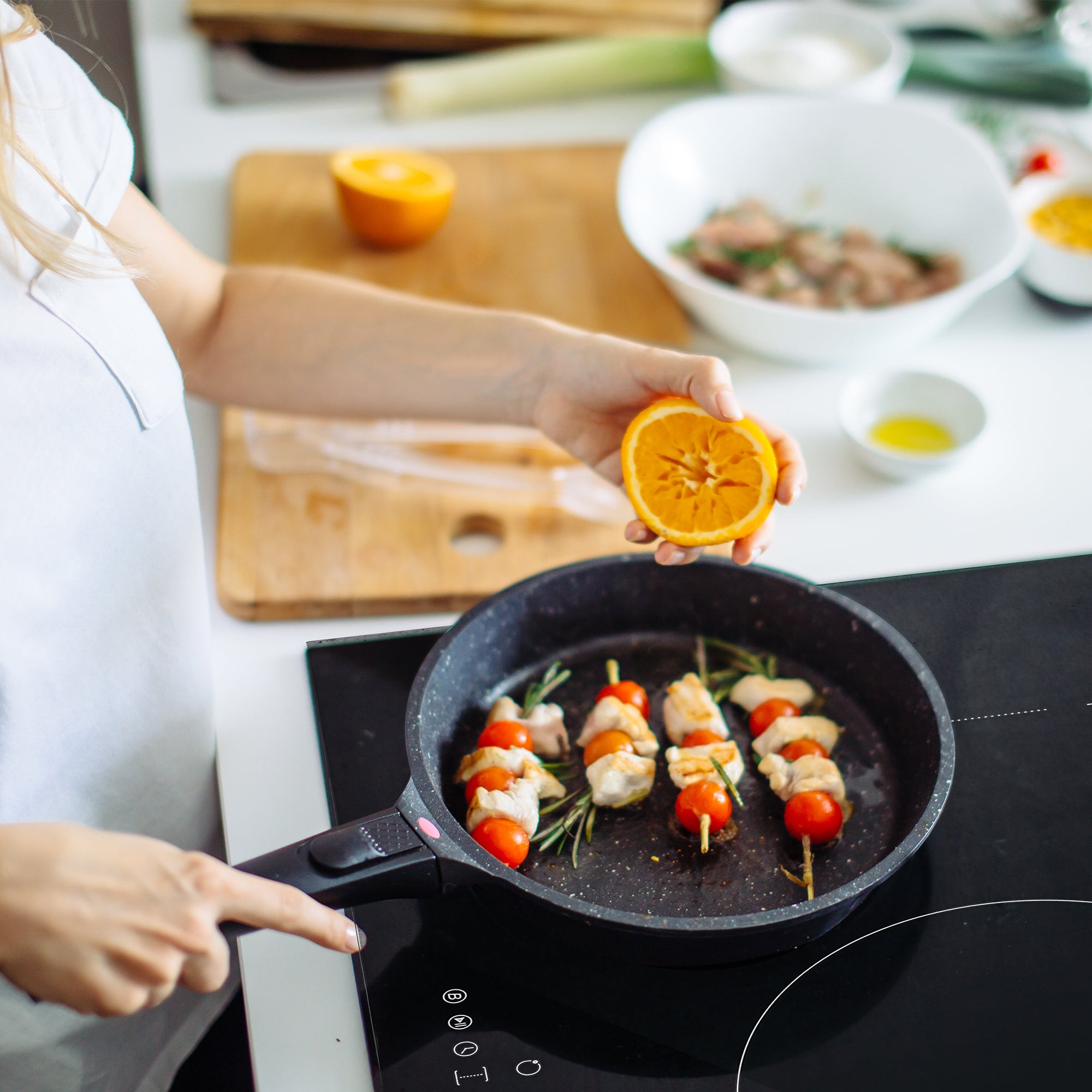 Empava 36 inch Black Electric Stove Induction Cooktop