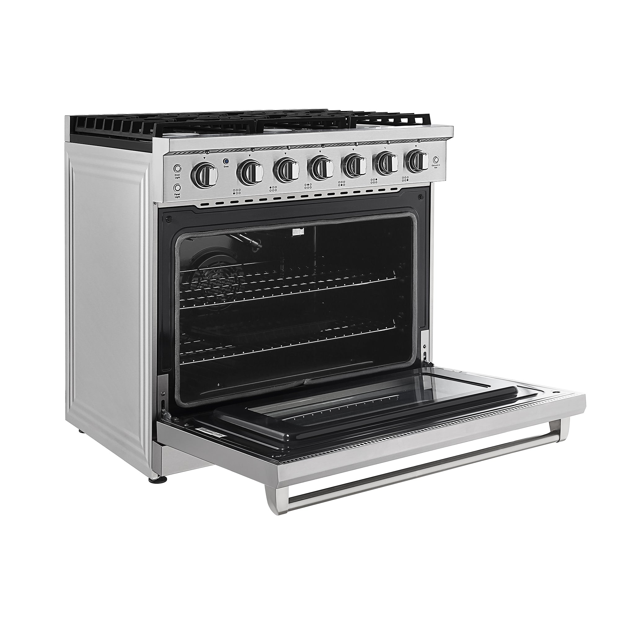 Empava 36 inch Pro-Style Slide-in Single Oven Gas Range