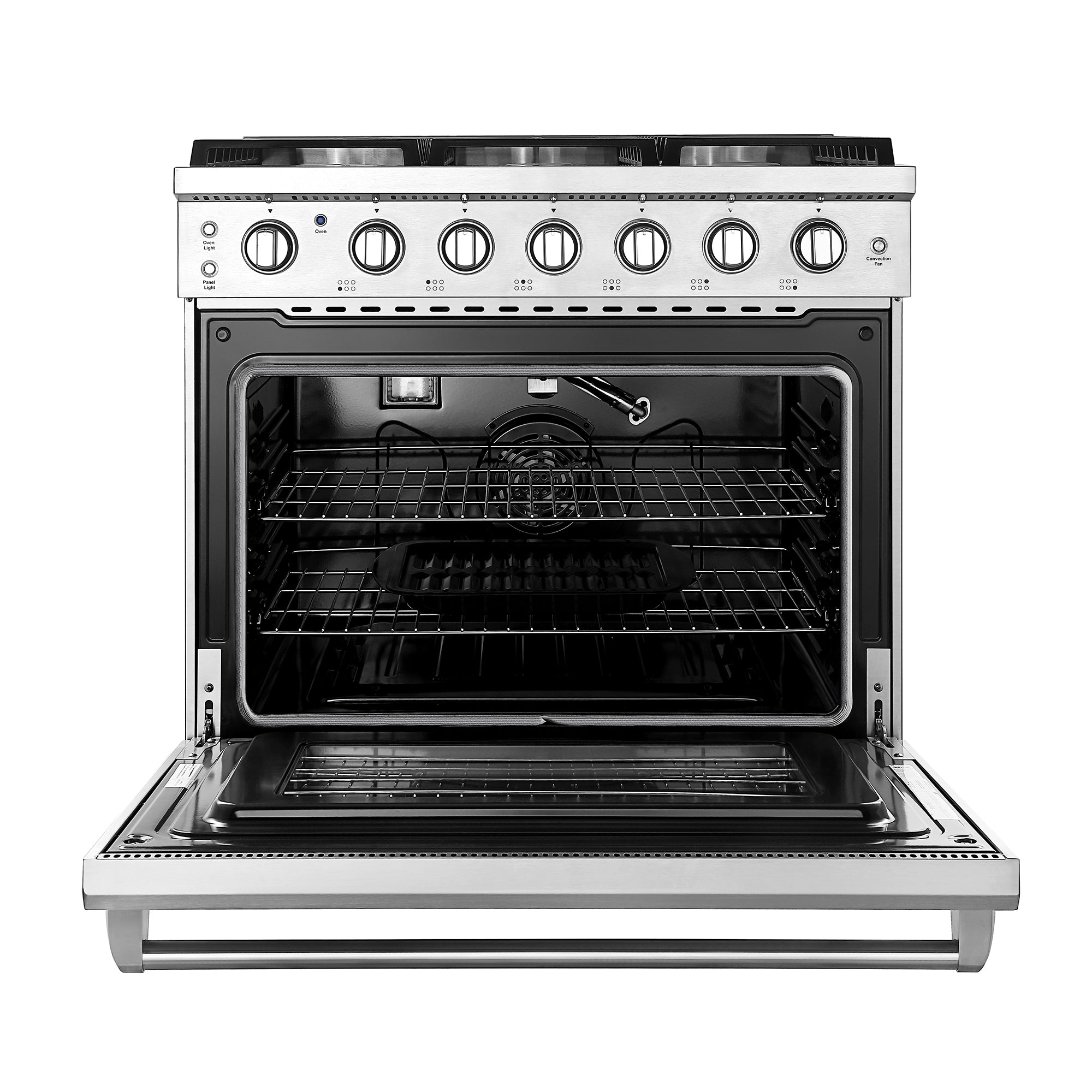 Empava 36 inch Pro-Style Slide-in Single Oven Gas Range