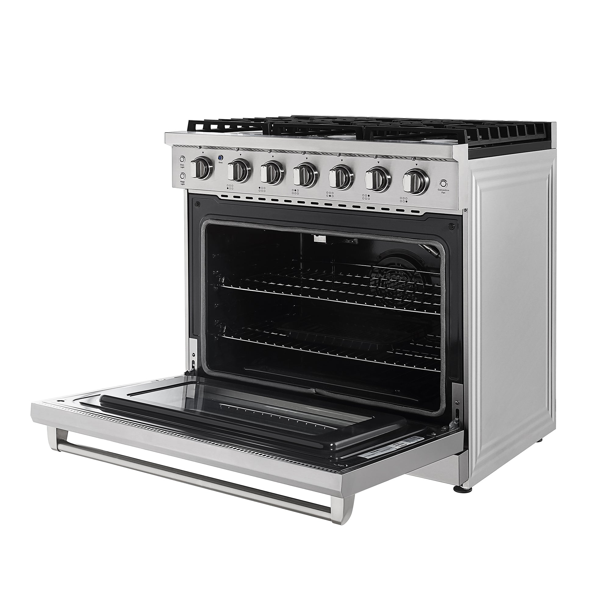 Empava 36 inch Pro-Style Slide-in Single Oven Gas Range