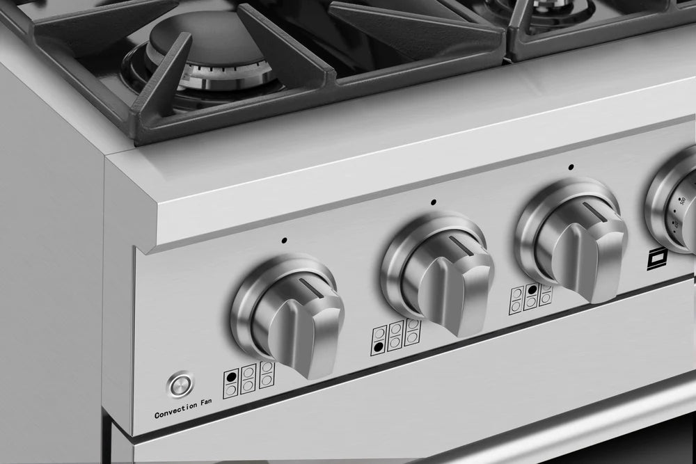 Empava 36 inch Pro-Style Slide-In Single Oven Gas Range