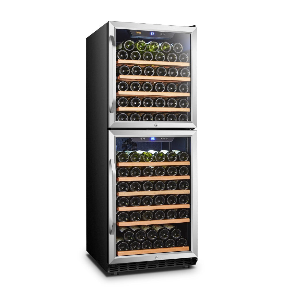 CC Lanbo 133 bottles dual zone wine cooler- LW133DD 1