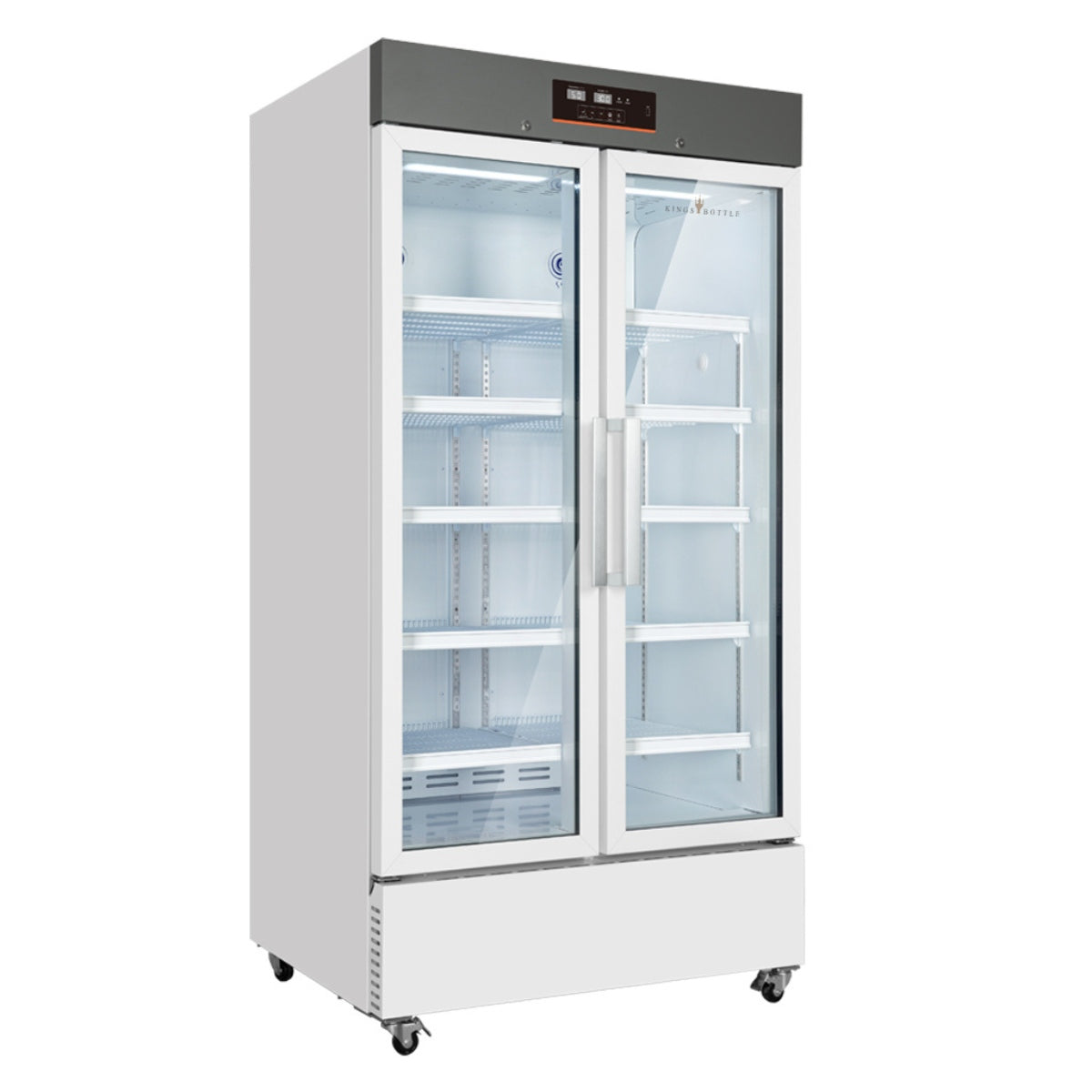 KingsBottle 2℃～8℃ 756L Upright 2-Door Medical Fridge & Lab Refrigerator