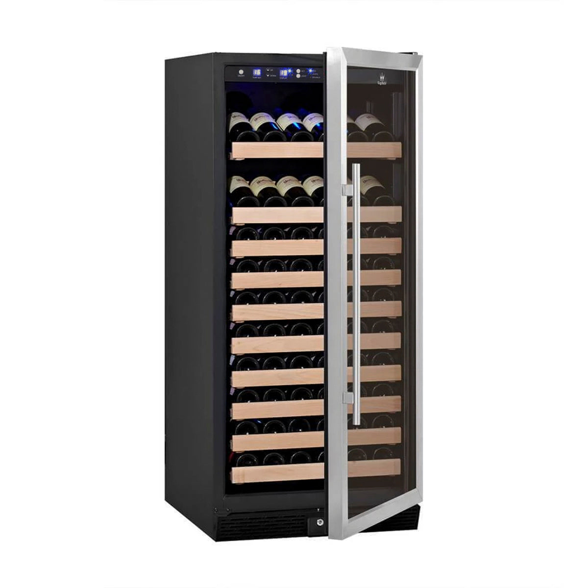 CC KingsBottle 100 Bottle Kitchen Wine Refrigerator Freestanding KBU100WX-SS RHH 1