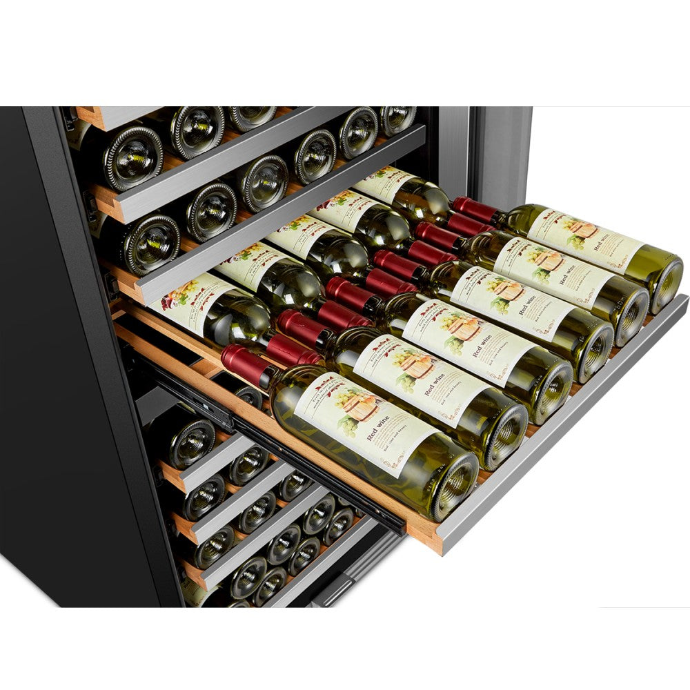 CC Lanbo Pro 143 bottles triple zone wine cooler - LP168T 4