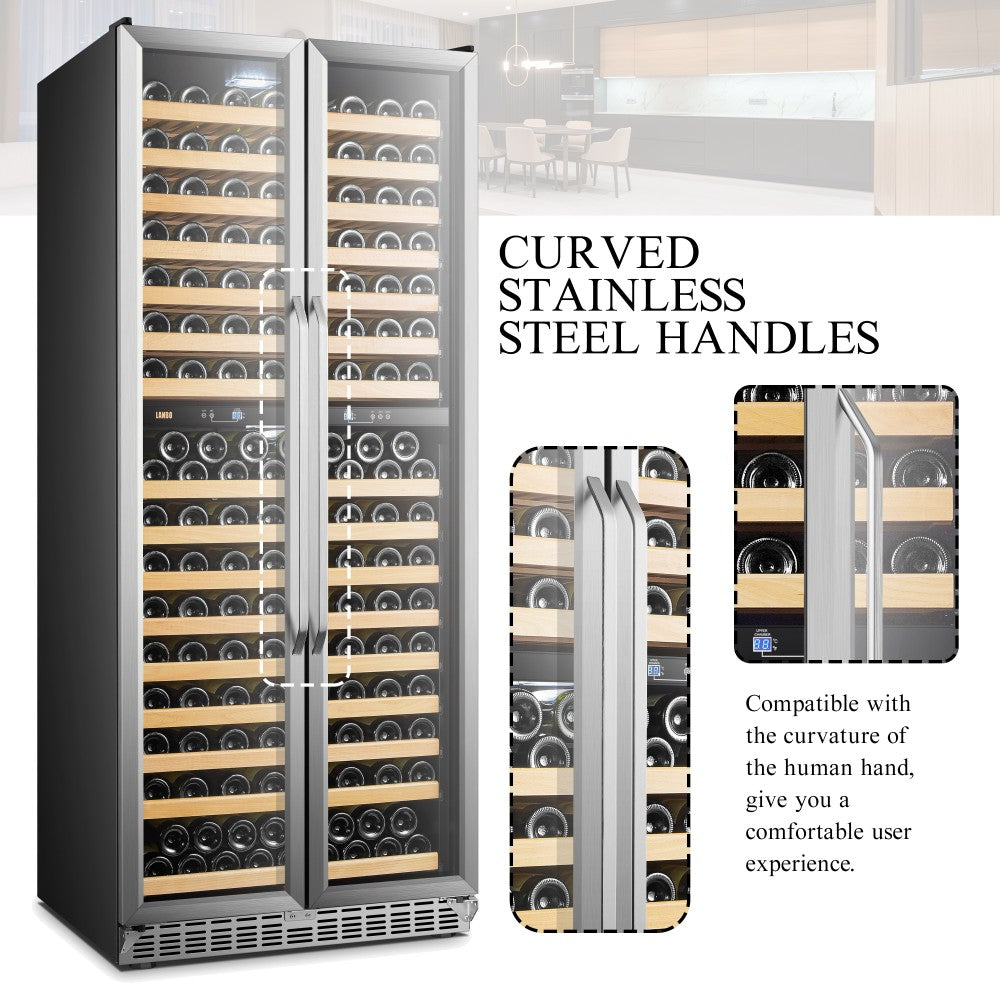 CC Lanbo Luxury 287 bottles dual zone wine cooler - LW328DD 3