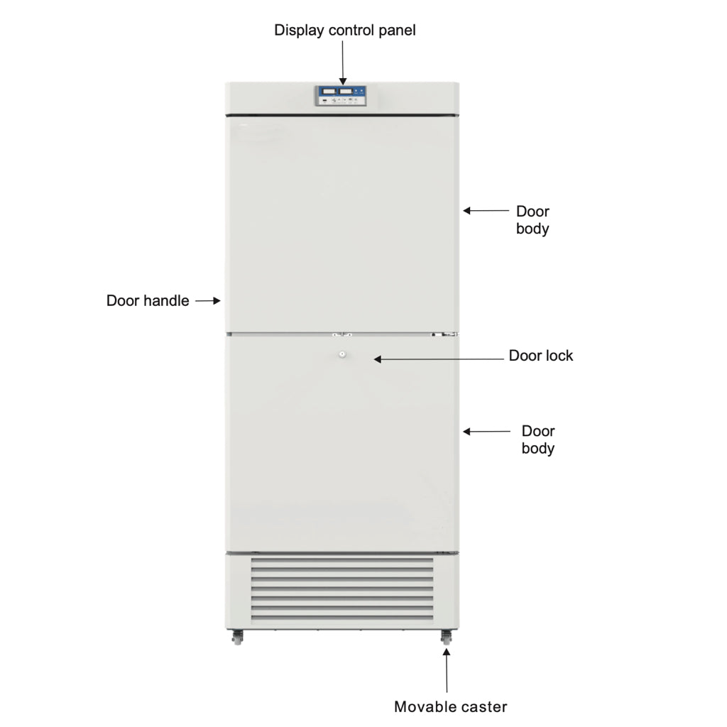 CC KingsBottle '-20°C~-40°C Ultra-Low Temperature 450L Medical Freezer MLD450 4