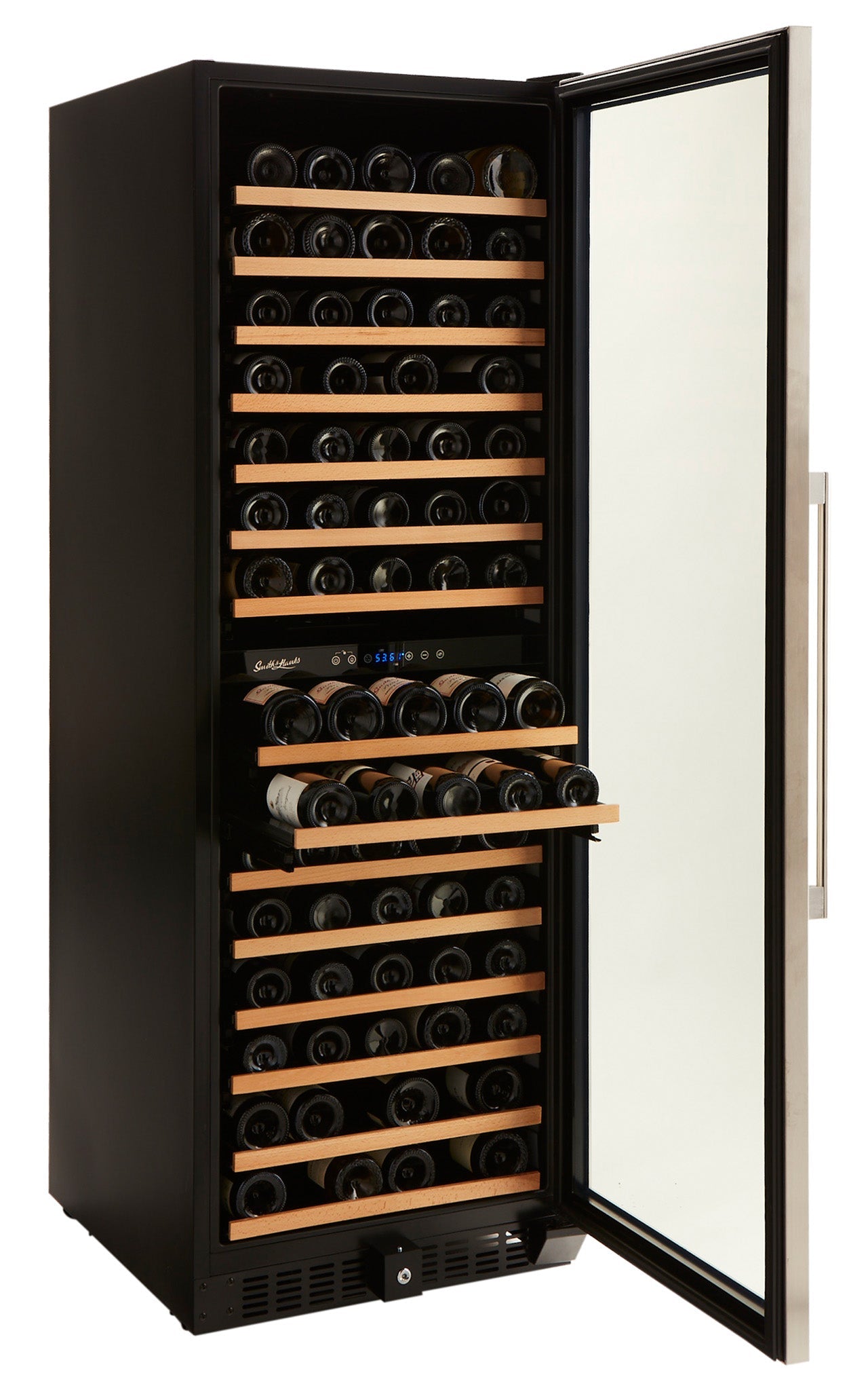 CC Smith & Hanks 166 Bottle Premium Dual Zone Stainless Steel Wine Refrigerator RE100041 3