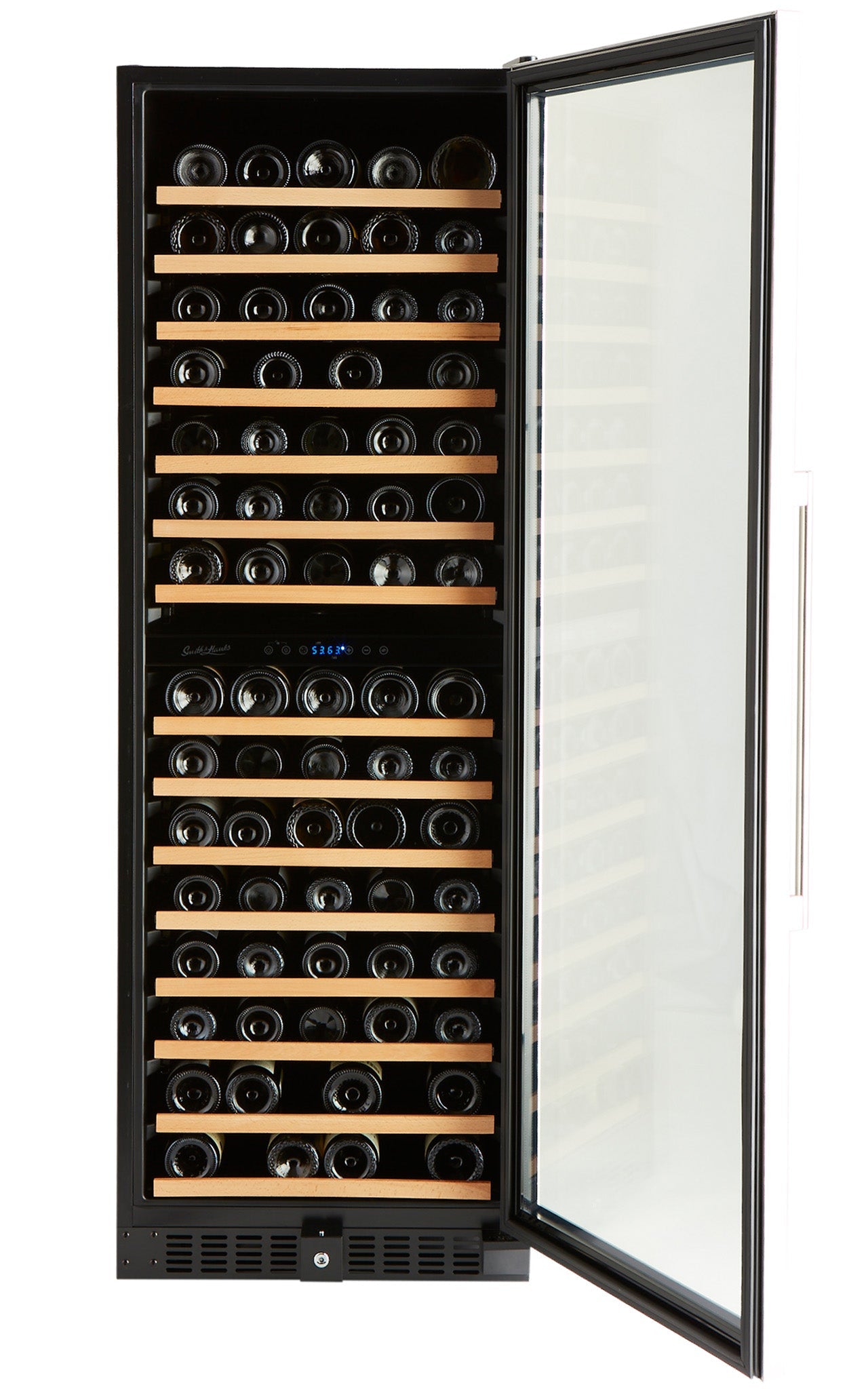 CC Smith & Hanks 166 Bottle Premium Dual Zone Stainless Steel Wine Refrigerator RE100041 4